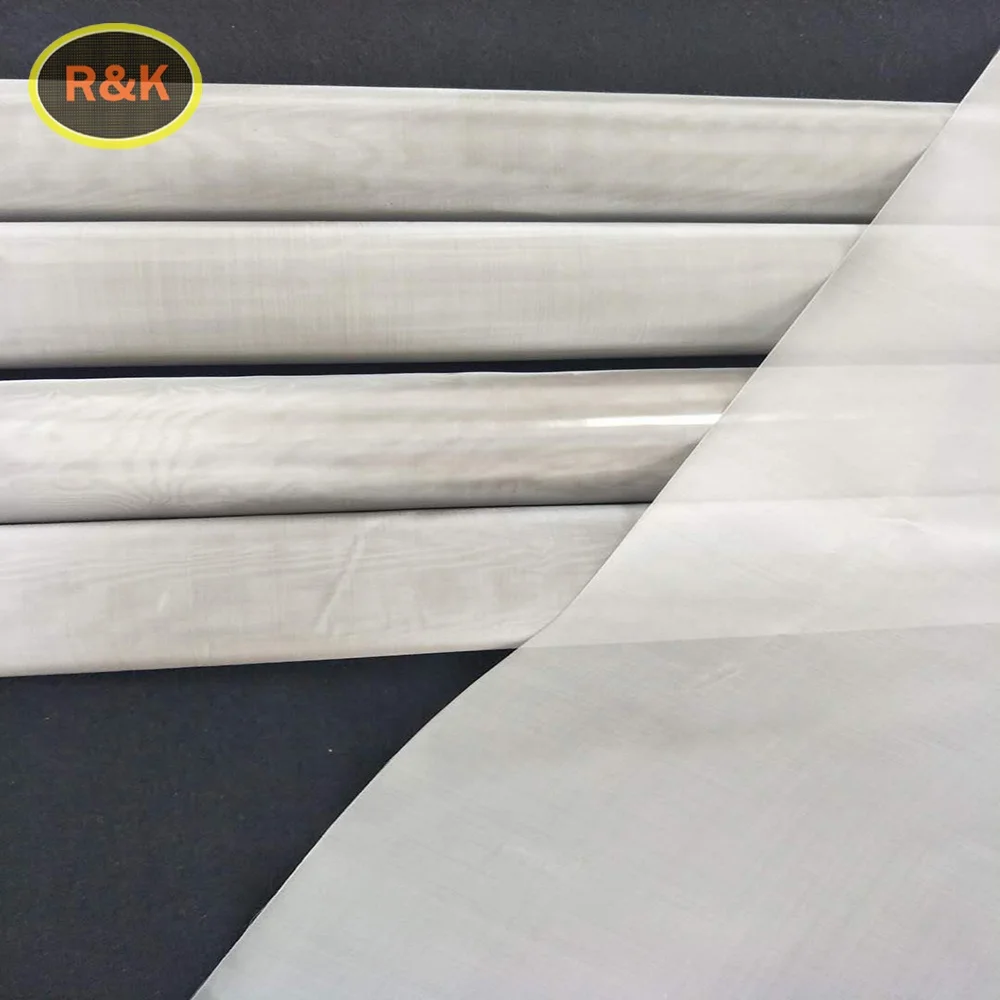 321 304 316 Durable Stainless Steel Woven Mesh 0.1mm 0.28mm Wire Wiping Machinery Double Layer And Single Layer Optional