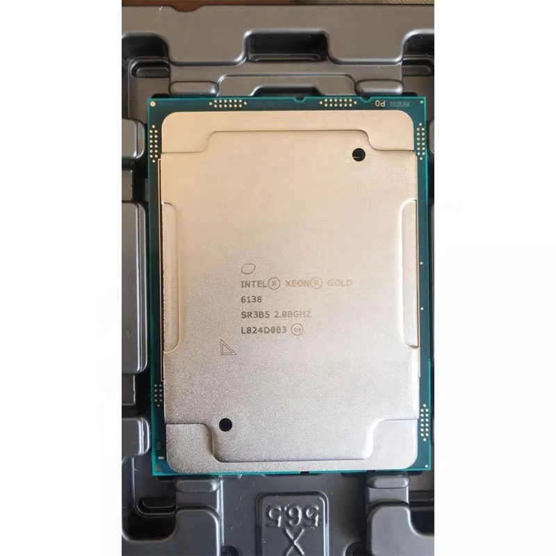 Xeon Gold 6138 Processor 27.5M Cache, 2.00 GHz Server CPU