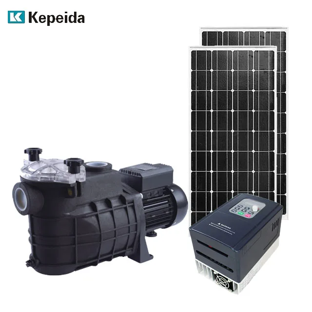 AC DC Hybrid Solar Surface Water Pump Solar Power Swimming Pool  Pump System For Swimming Pool And Aquarium
