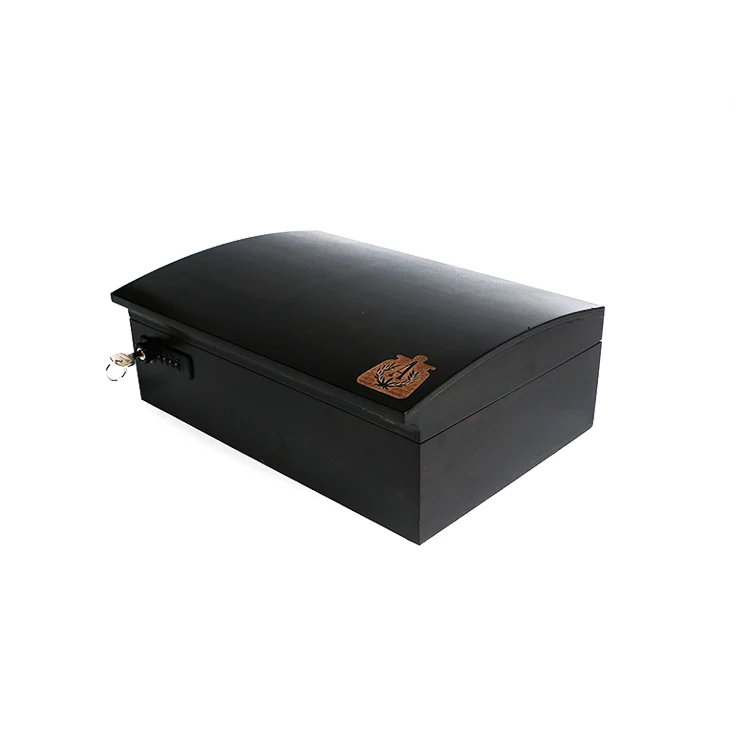 Двухсекционная современная витрина для сигар, коробка для сигар с хьюмидором