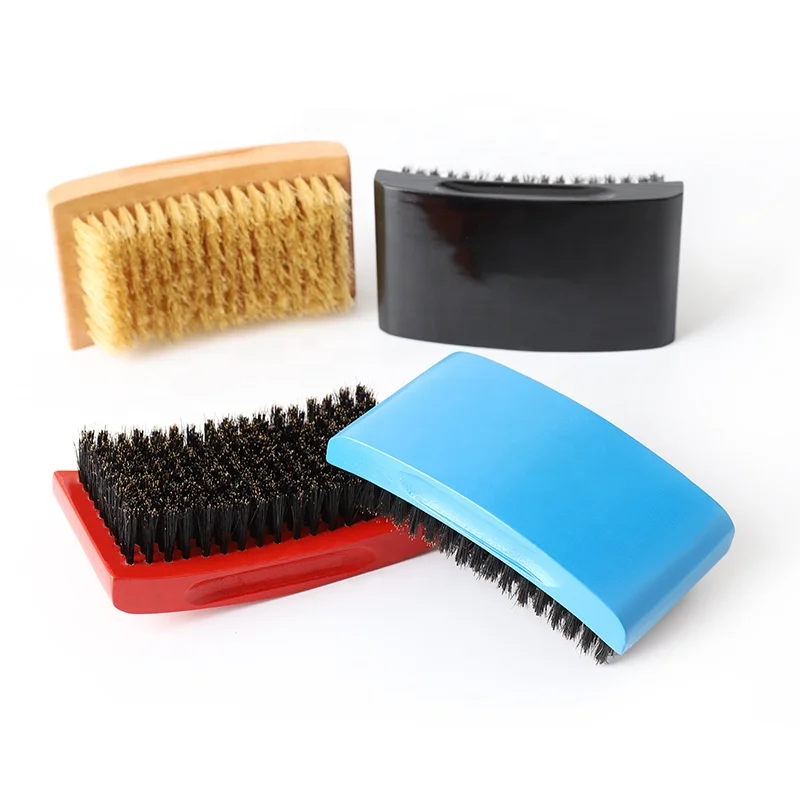 Wholesale Wood Hairbrush Brush Nylon Bristle Brush 100% Boar Bristle Hair Beard