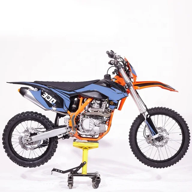 Dirt Bike 4 Stroke  Gasoline Motorcycles 300CC Liquid Cooling Electric & Kick Start Off Road Dirt Bike for Adults
