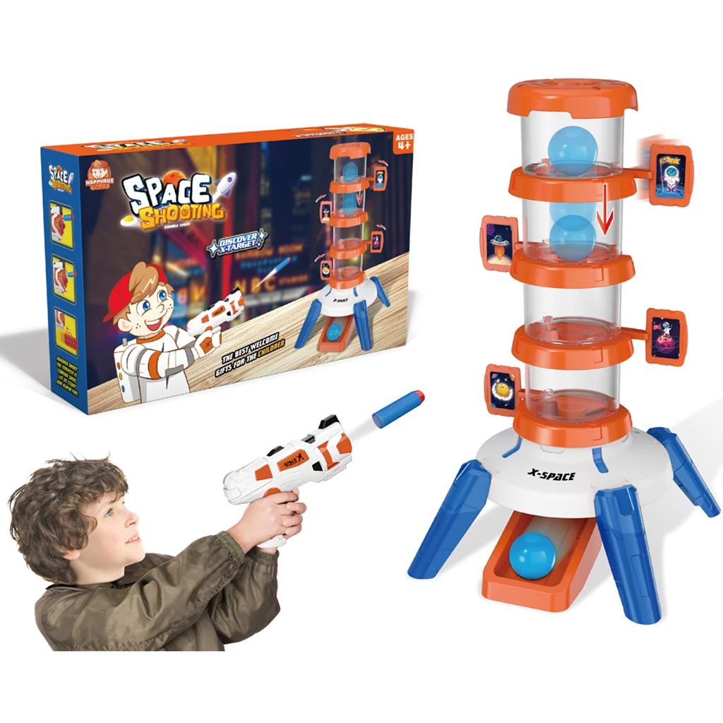 Wholesale Electric Windmill Moving Shooting Target Safe EVA Soft Bullet Airsoft Pistol Toy Guns