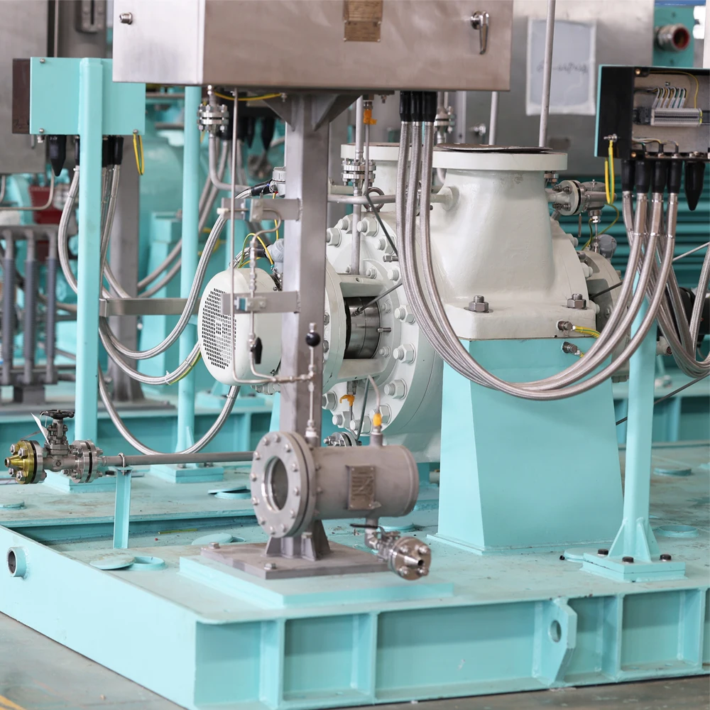 Hp Solvent Pump Oxidation Solvent Pump API 610 BB2 Type Double Case Multistage Cenreifugal Chemical Process Pump