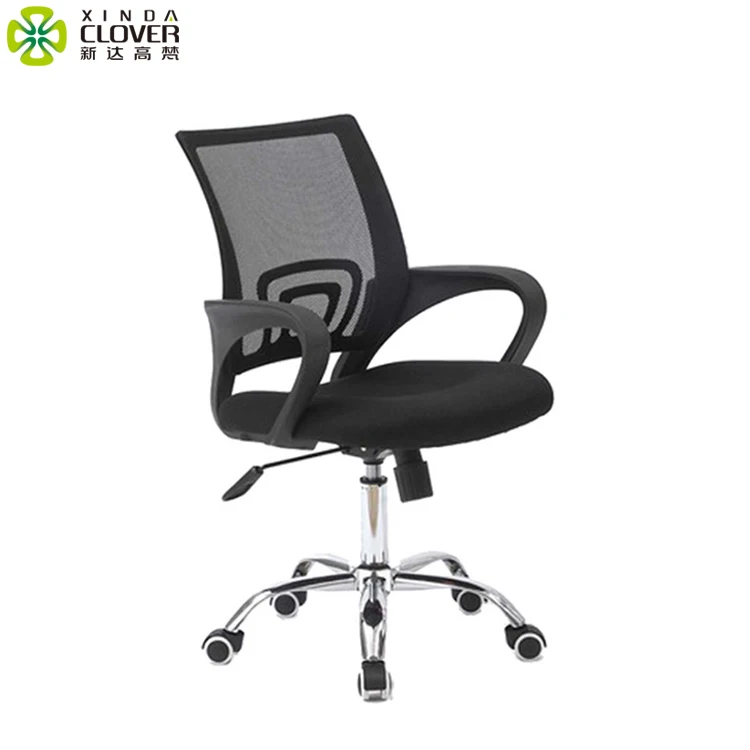 Classic luxury modern multi-functions Black Mid-back general staff Mesh Office Swivel Chair Computer Desk Office Chair