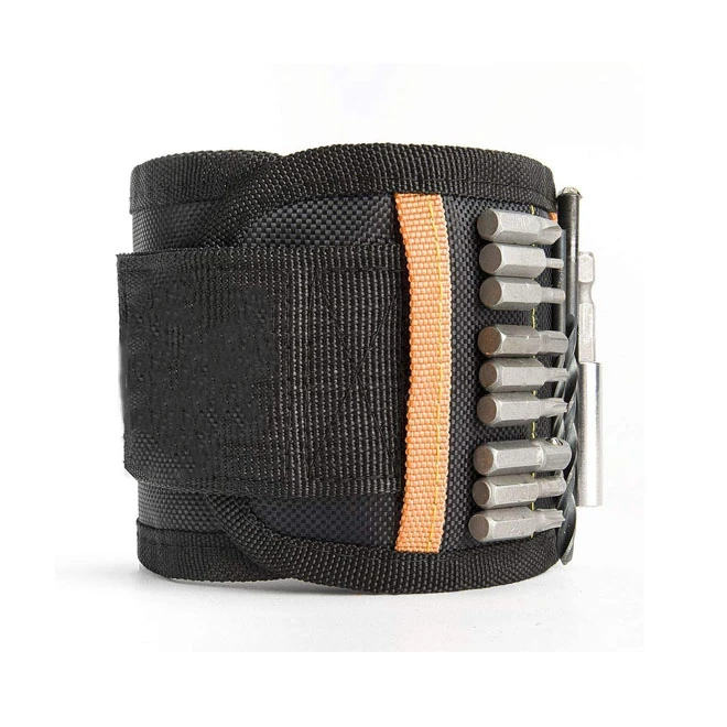 1680D Nylon Holding Tools Customized Portable Tool Bag Magnet Magnetic Wristband