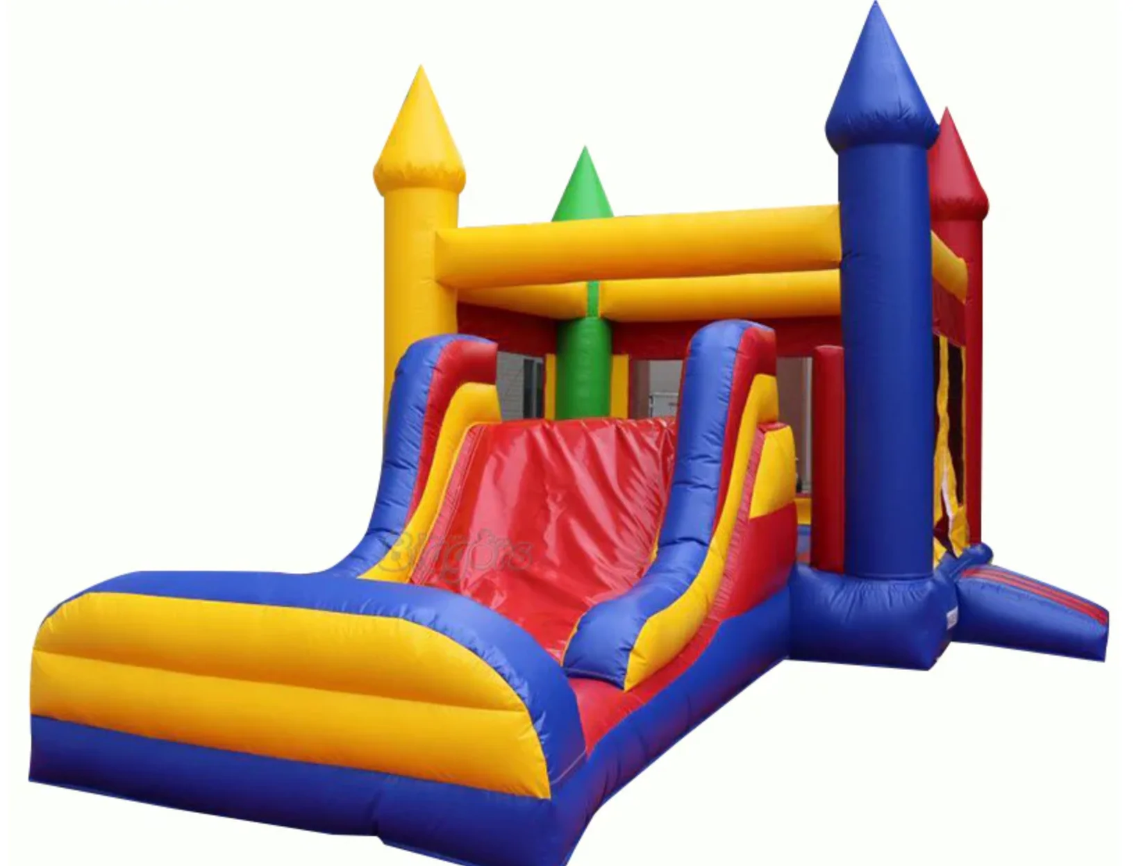 High Quality Octopus-themed Inflatable Trampoline with Water Slides