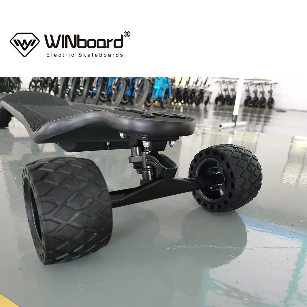 WINboard 2020 Bamboo Deck Replacement 4 Wheels Motor Electric Skate Board