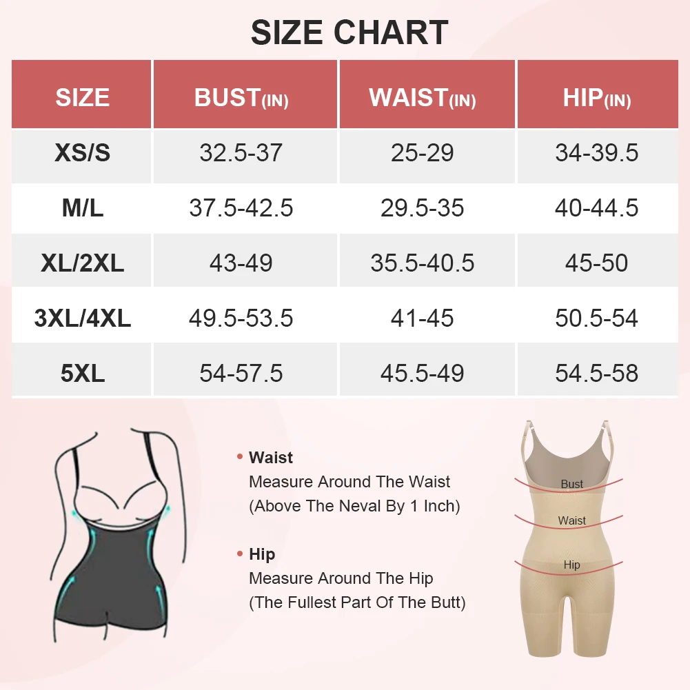 Hexin Shapewear Verified Pro HEXIN New Design Seamless Full Body Shaper Seamless Butt Lifter Tummy Control Shapewear For Women