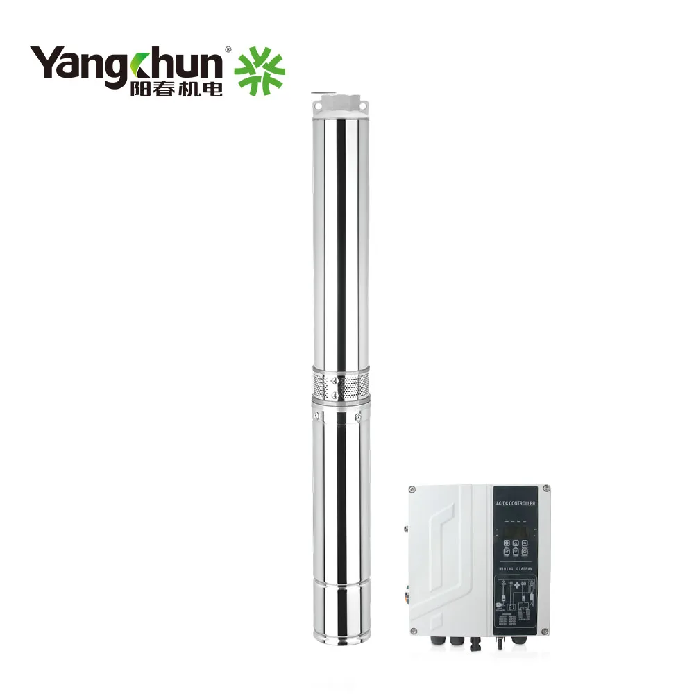 Submersible DC 3Hp Solar Driver Water Pump Price For Agriculture
