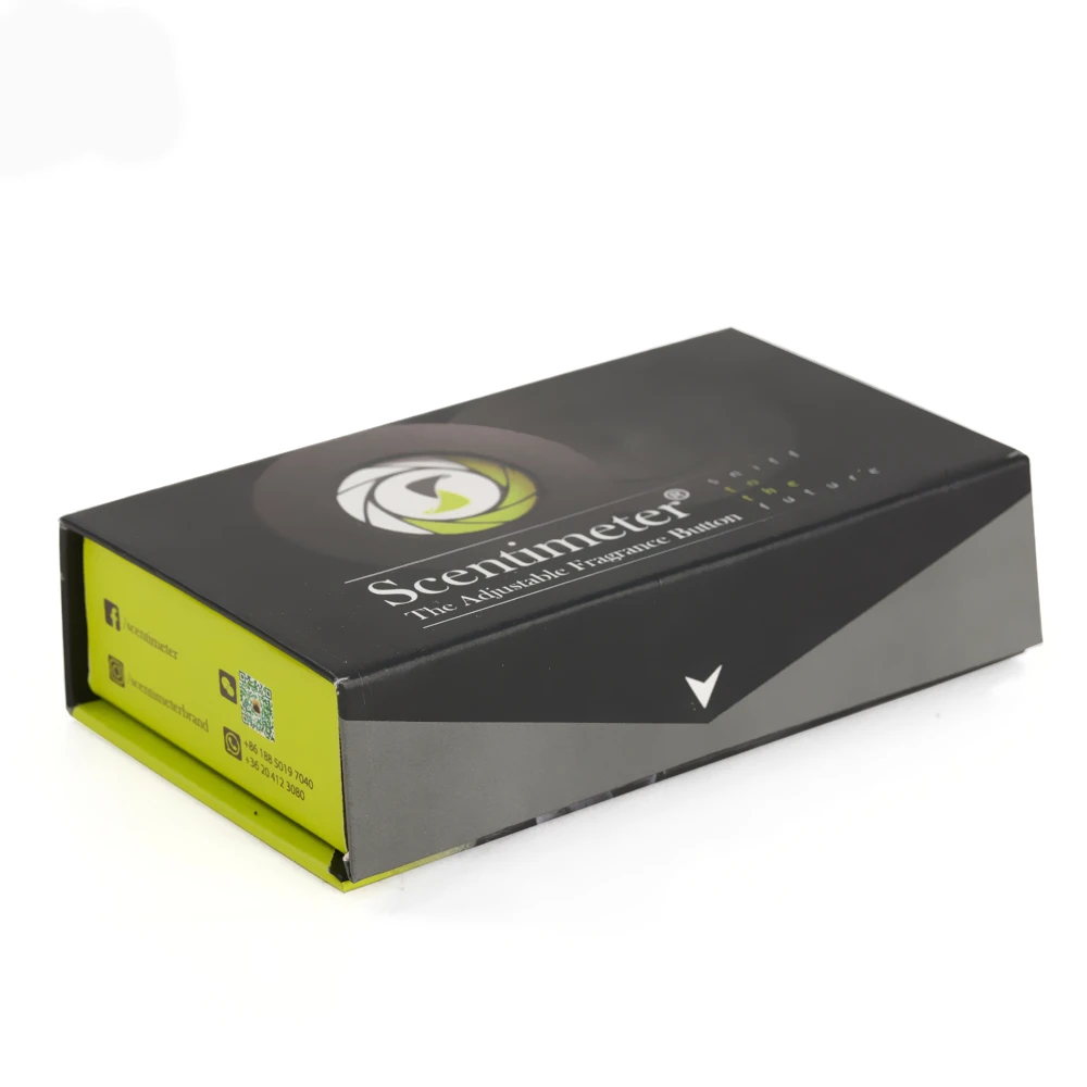 Custom Skin Care Serum Cosmetic Product Packaging Magnetic Product Box With EVA Insert