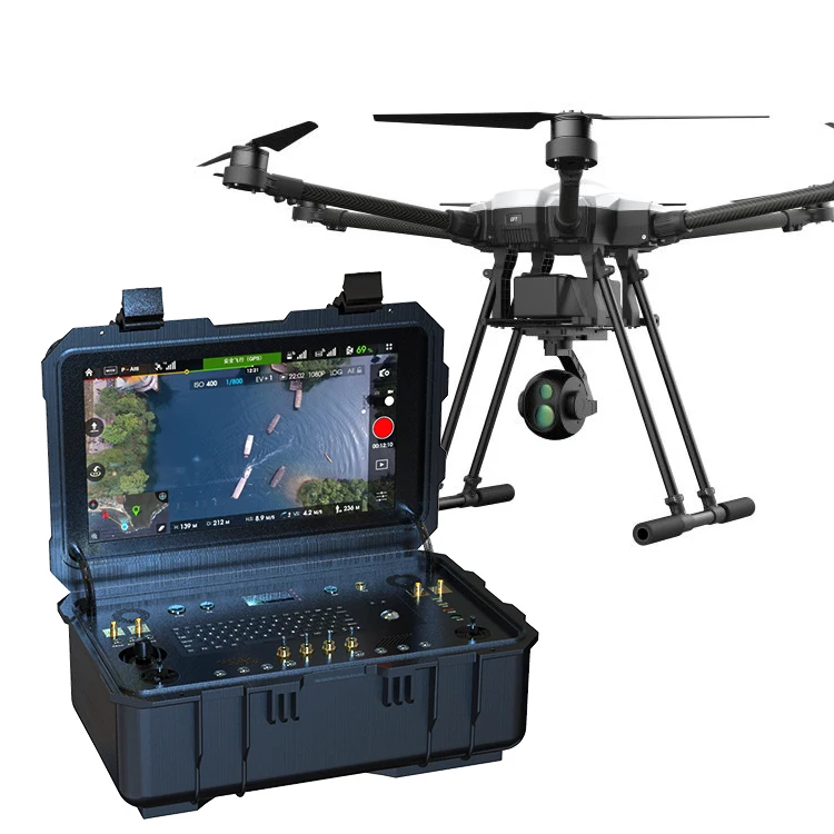 High Quality HD Screen Drone Remote Ground Control Station for UAV Aerial Photography Mapping Survey Inspection Helicopter Drone