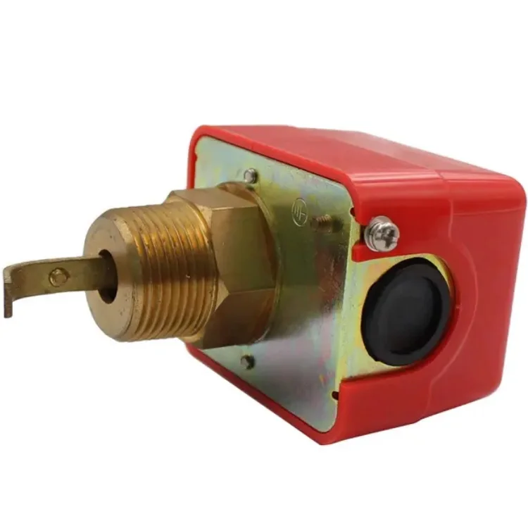PP Plastic Water Flow Sensor Thermal Flow Switch Paddle Flow Switch For Chiller Machine
