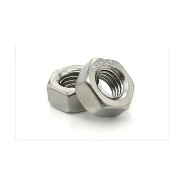 Hexagon Nut Din934 Carbon Steel Hex Nut With Black Oxide Grade 4 4.8 6 8 10