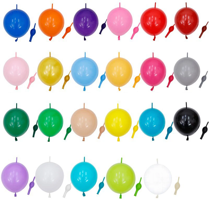 New Design Wholesale link o loon latex money balloon garland tail linking balloon balloons