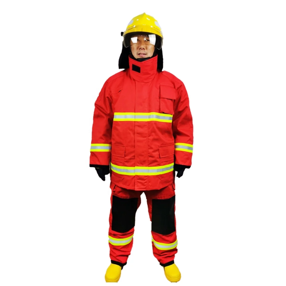 Европейский стандарт CE EN469 противопожарные костюмы NFPA1971 пожарный униформа истребитель Пожарный Костюм