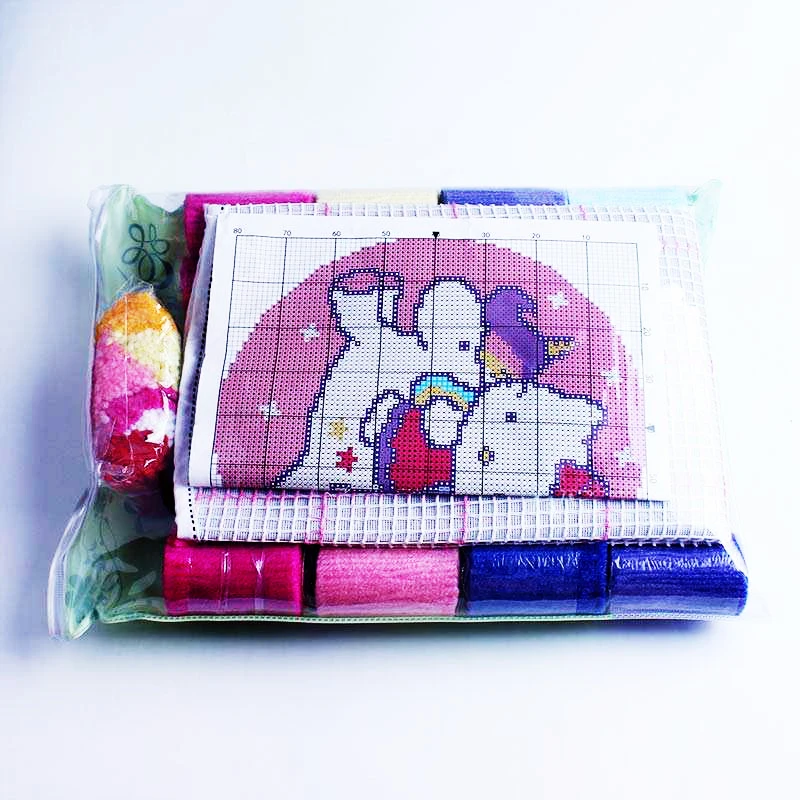 Latch Hook Rug Kits Crocheting Carpet Rug fish Cushion Mat Crochet Tapestry Sofa Decor