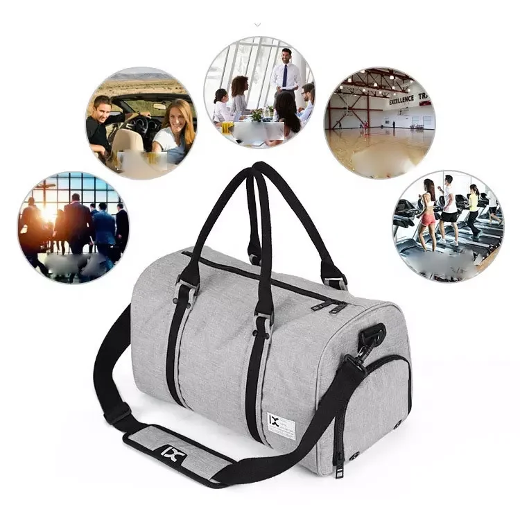 Free Sample Wholesale Custom Duffle Bags Travelling Organizer Men Women Beauty Luggage soccer bag Outdoor Sport Travel Bag