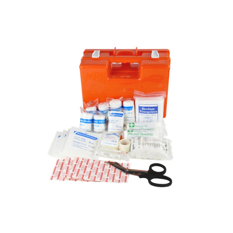 Wall mounted industrial plastic first aid kit abs plastic box kits construction turkish 25 50 person in dubai uae for workplace