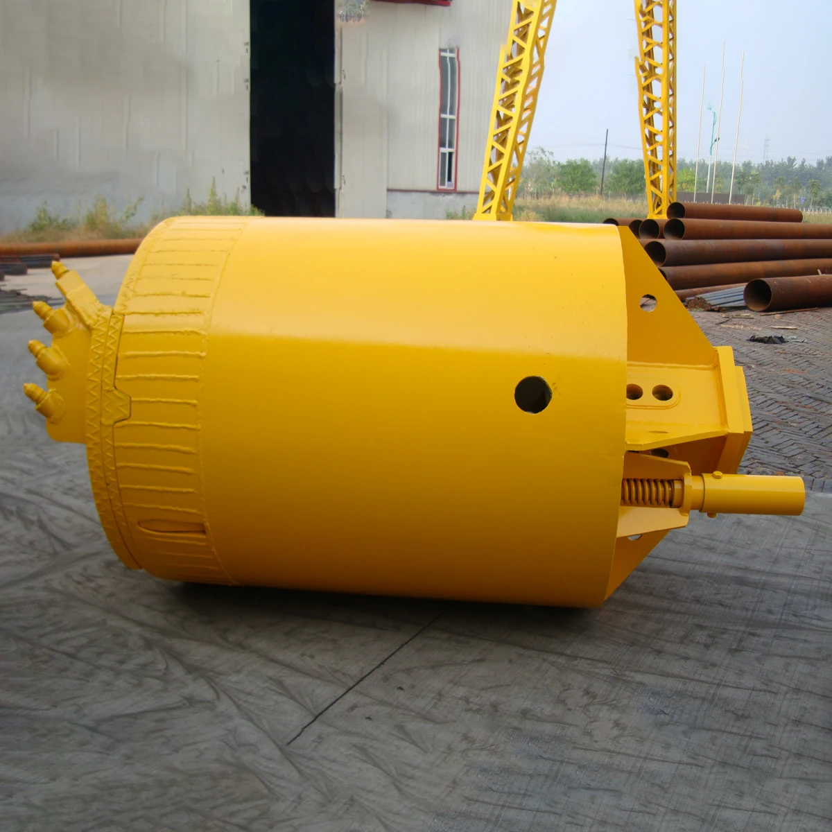 Professional Manufacturer Customized Cutting Diameter Standard Drilling Soil Bucket