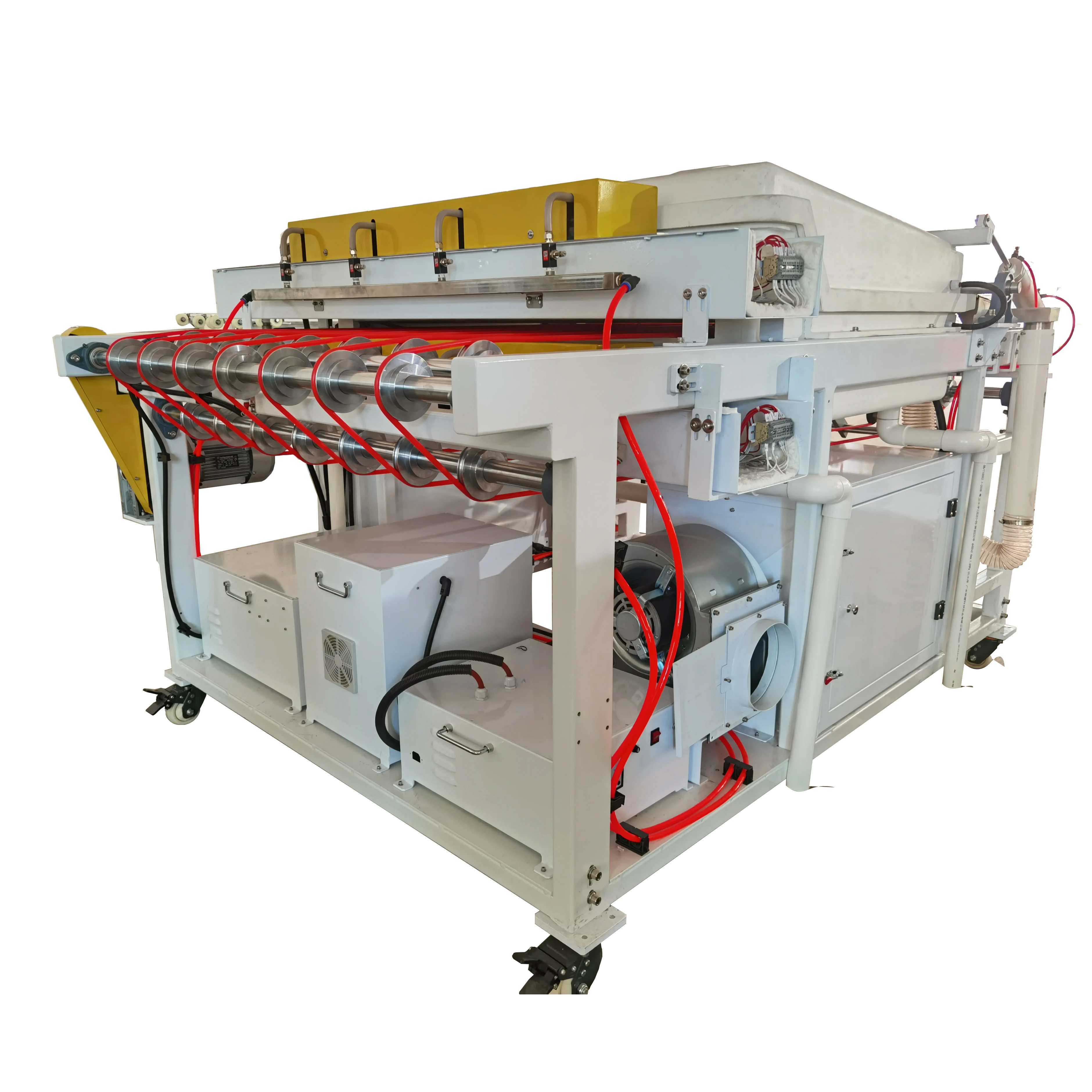 Sheet Electrostatic waxing machine for can making