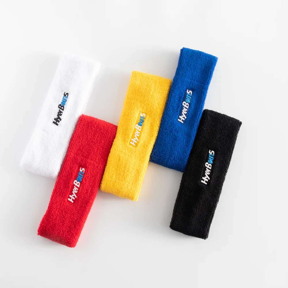 High elasticity Sports Cotton Athletic Sweat Headbands For Sports