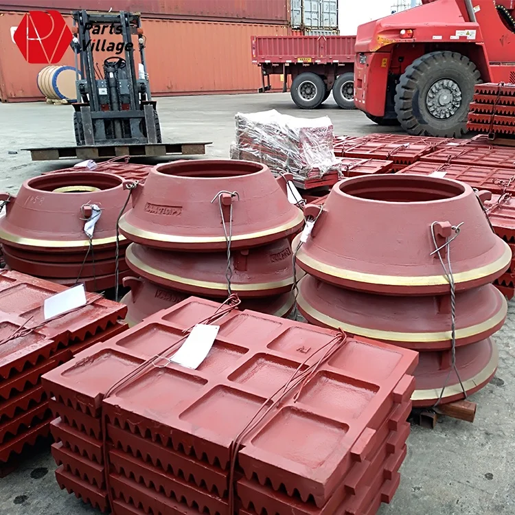 Good price quality assured brand new jaw crusher spare parts movable and fixed jaw plate