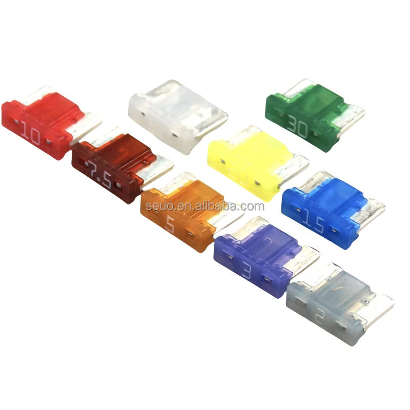 Sell at a low price Low Profile Mini Blade Fuse Assortment 2A-30A BFLP 1190-BFLP 1199 PEC Low pro Fuse