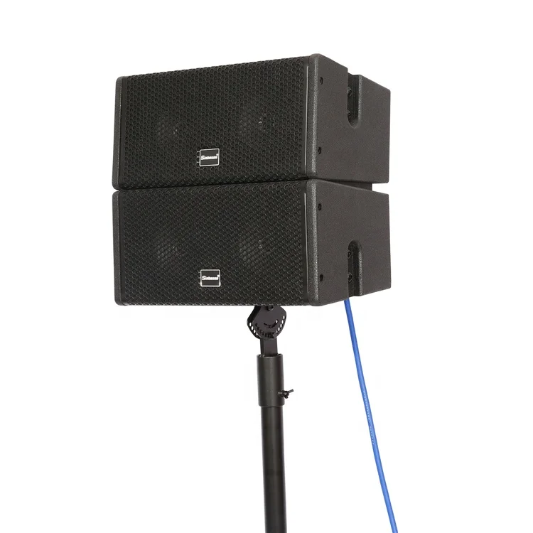 AO-5.4 small studio loud pa audio dj Double 5 inch bass box night club music line array sound system mini home party speaker