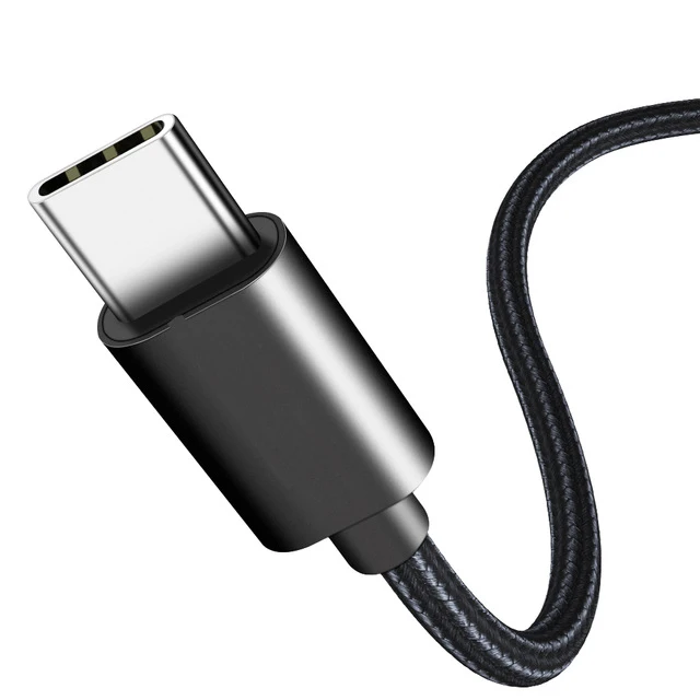 
10 футов 3 м Плетеный USB C к USB A шнур для быстрой зарядки совместимый с Samsung Galaxy S10 S9 s8 
