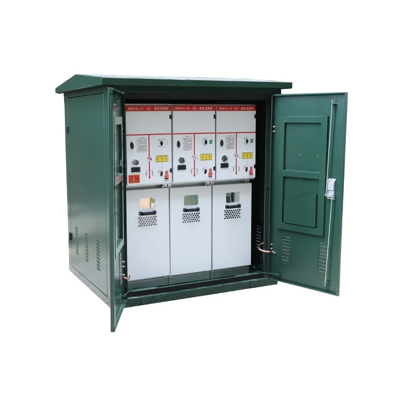 11KV 12KV mv ring main unit  (5 unit gi s rmu) sf6 circuit breaker price xgn15-