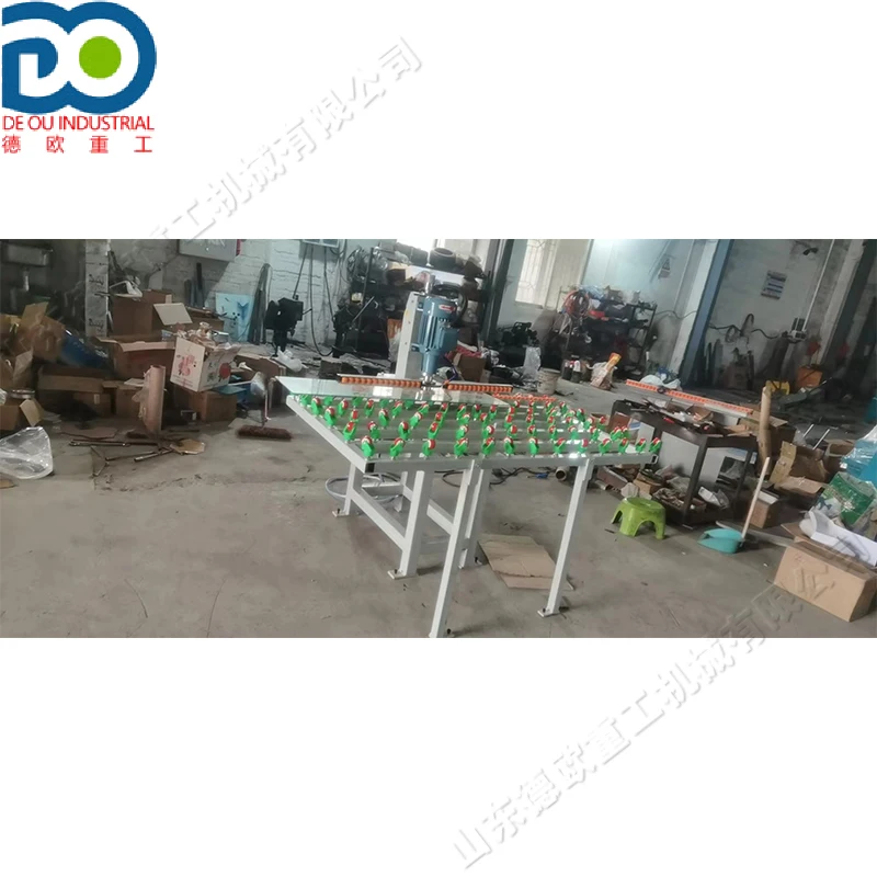 Small Glass Grinder Simple Glass Chamfering Machine Linear Beveled Edge Grinding Machine