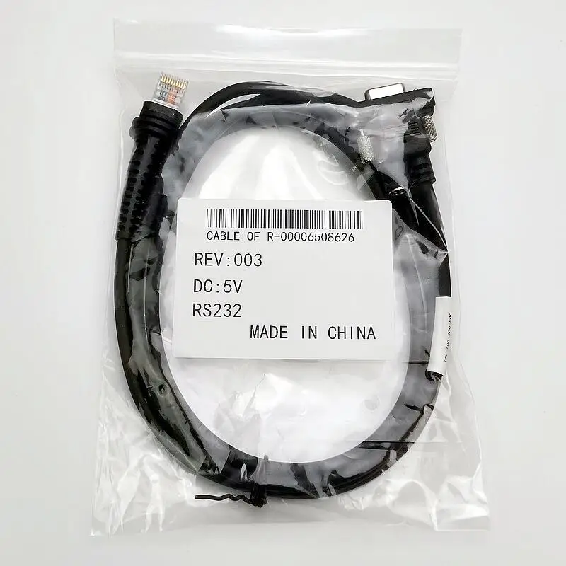 Sotesin ODM OEM 2M Rs232 Db9 Female to RJ45 RJ50 cable pos lector de escaner de codigo de barras For Honeywell 1900/1200g/1250
