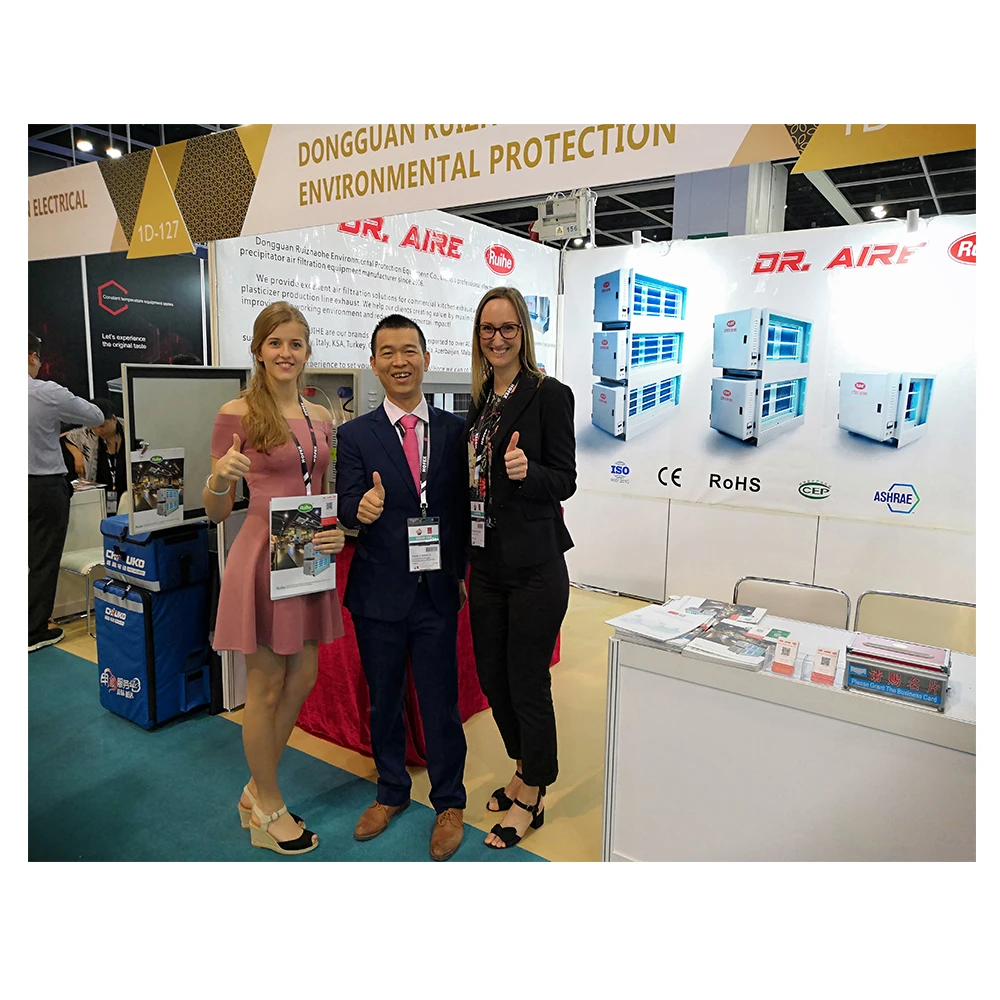 
DR AIRE 95% Fume Removal Rate Electrostatic Filter Coffee Roaster save 20% cost 