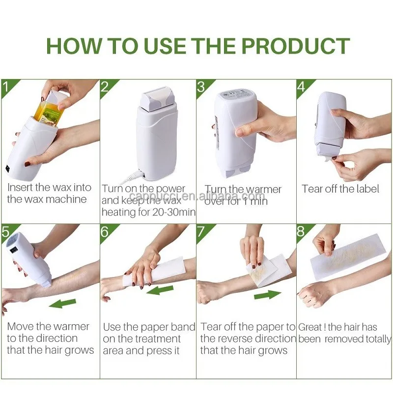 Wax Machine Chauffe Cire melting Paraffin For Depilation Waxing Kit Dipping Pot For Wax Heater For Hair Removal body