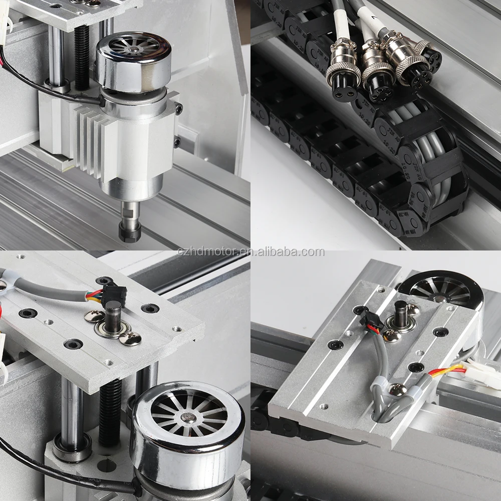 3040T 4 axis 1.5kw 3D Mini  desktop CNC Wood Router machine for DIY Cutting Engraving  wood carving