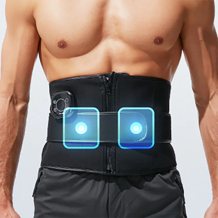 abs slimming vibro masajeador smart fitness electric muscle vibration belt ems muscle stimulator machine ems muscle stimulator