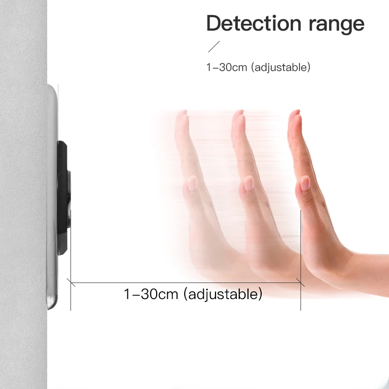 Yoursensor(YS409-Y)Contactless hand sensing switch 1-30cm inductive distance adjustable wired infrared touchless switch