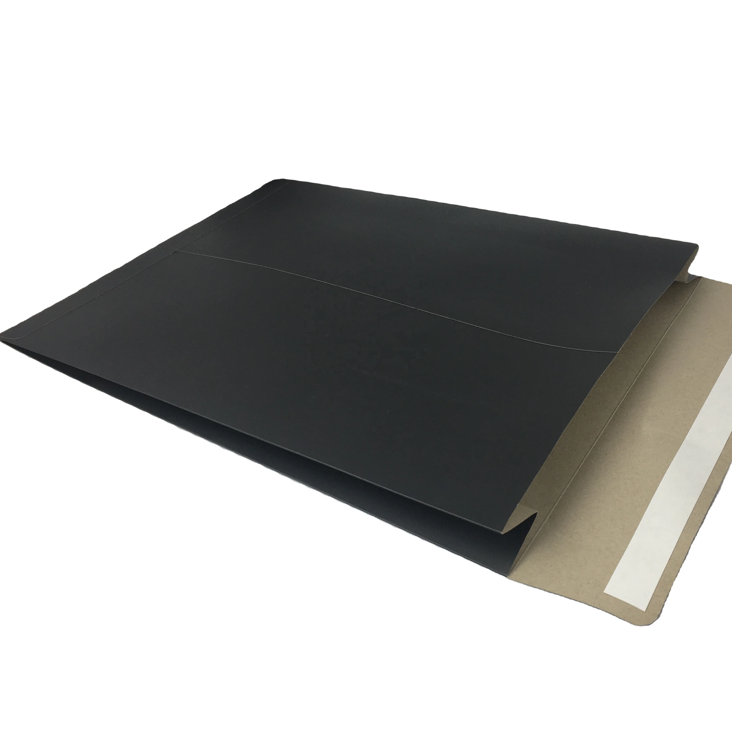 Custom Large Size clothes shipping envelope package Zip Expansion Paper Envelopes Self Seal Envelope  With Expandable Gusset