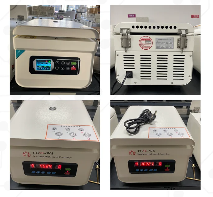 TG18-WS/TG16-WS Medical Equipment Laboratory Centrifuge Machine