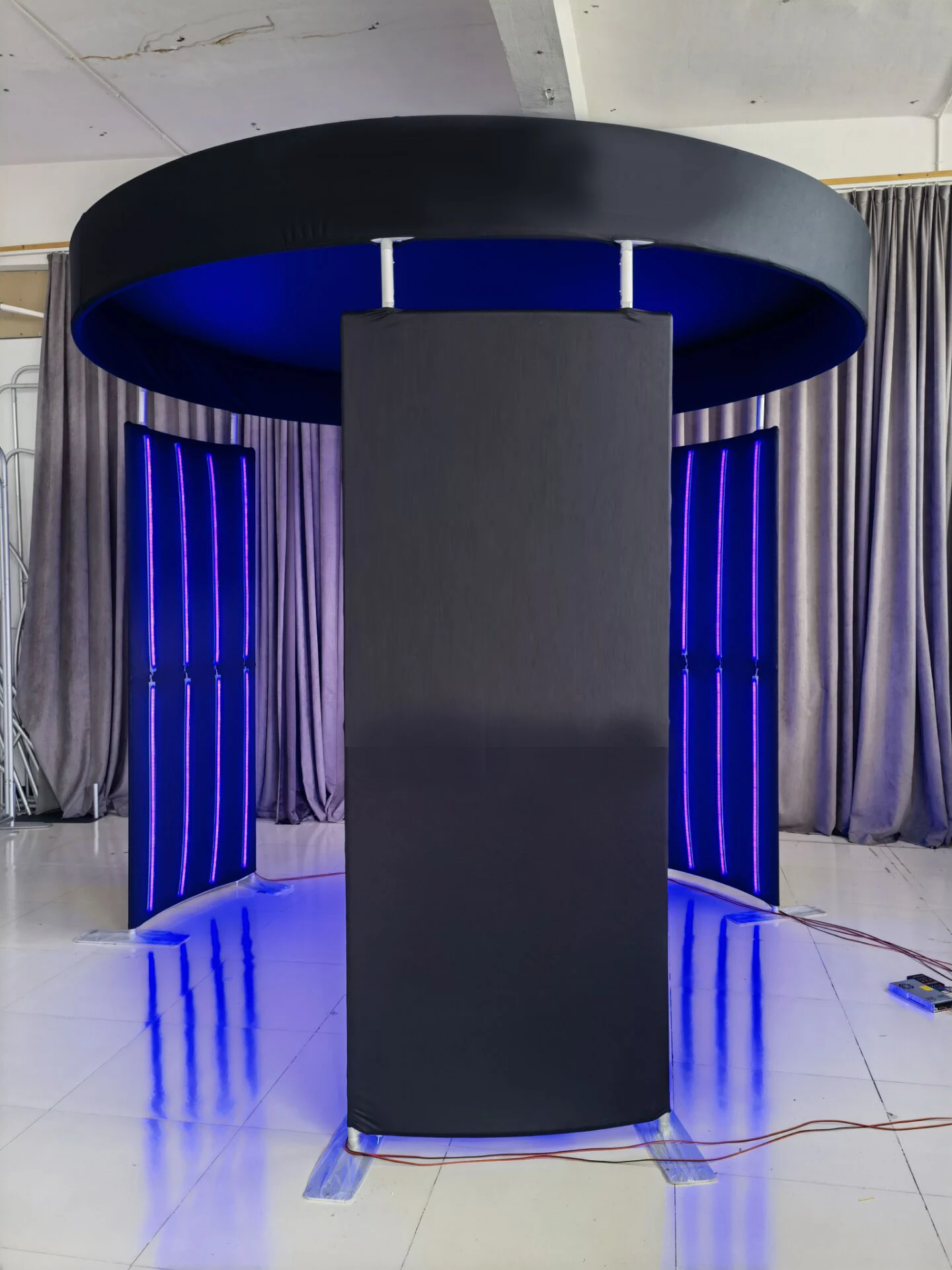 Portable selfie 360 spinner degree platform business photobooth camera video booth 360 photo booth machine