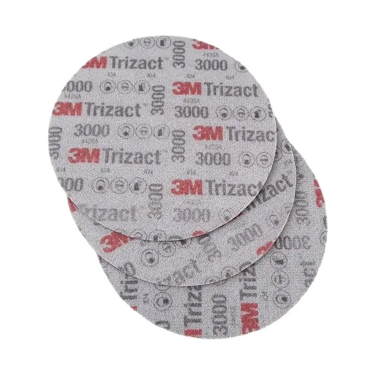 3m 02085 Trizact Hookit P3000 Foam Sanding Blending Disc For Automobile Fine Finishing
