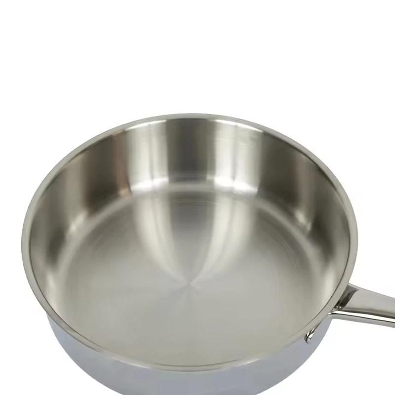 Campfire 4pc Stainless Steel Cookware Kit Saucepan frying pan & Coffee Mug Sliver