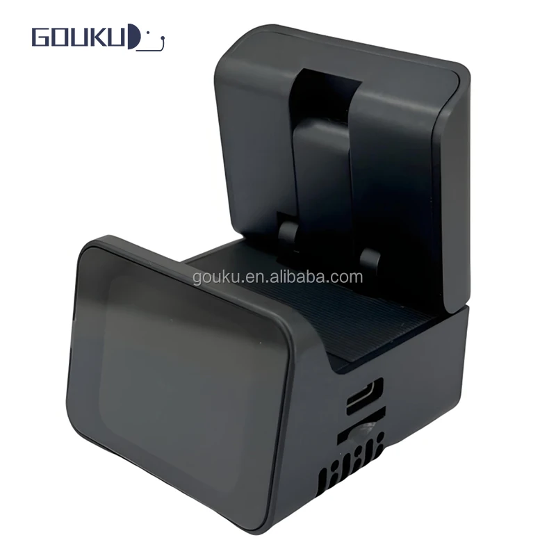 Waterproof Blind Vehicle and Pedestrian Active Detection Anti Collision Warning Truck System 12V With Mobile Phone Holder