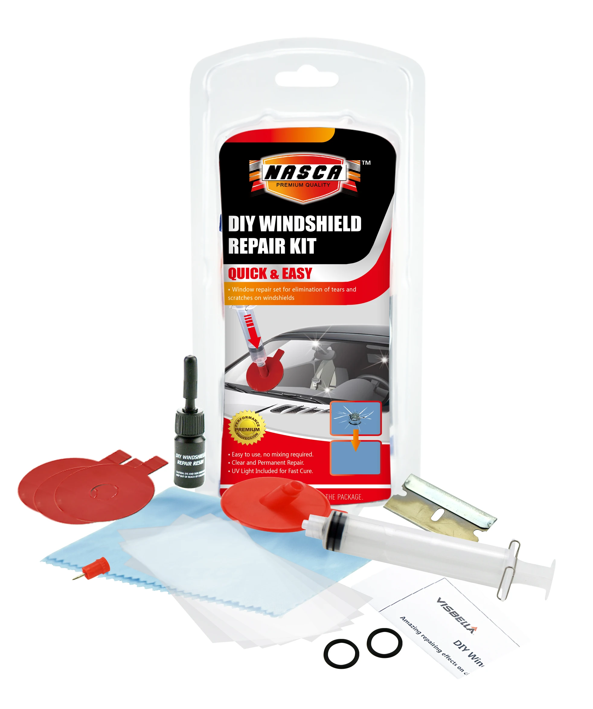 car glass repair tool DIY set windshield repair liquid glass crack repair