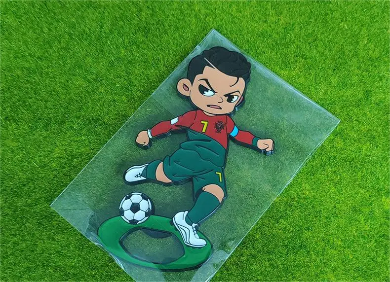 Мультфильм C Ronaldo наклейка на холодильник 2024 Европейская чашка креативная звезда открывалка для бутылок подарки сувенир магнит