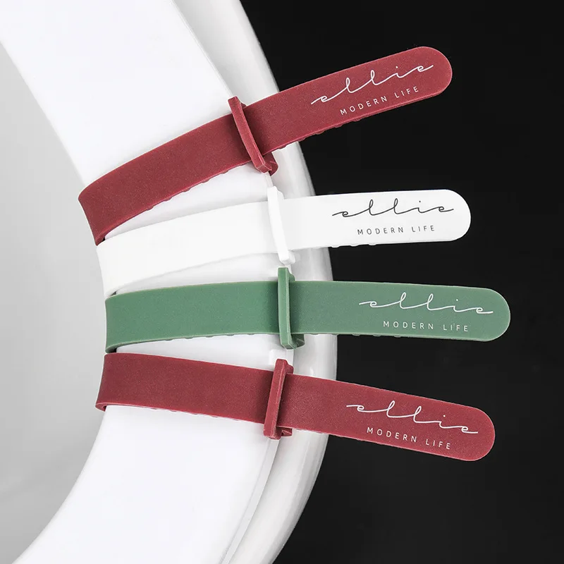 Household Bathroom Products Toilet Handle Handle Lifter Silicone Toilet Lid Lifter