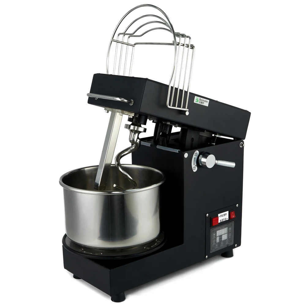 High Quality Lightweight Food Mixer with Detachable Bowl and Light Timer Easy Removal of Spiral Mixer Bowl