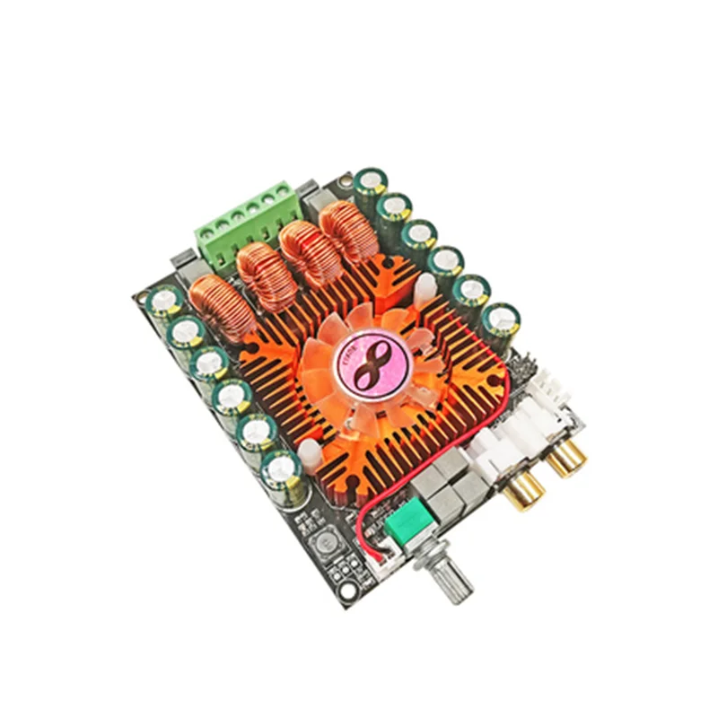 TDA7498E Digital amplifier board 2.0 dual channel 2*160W high power stereo HIFI support BTL220W TDA7498E digital power amplifier
