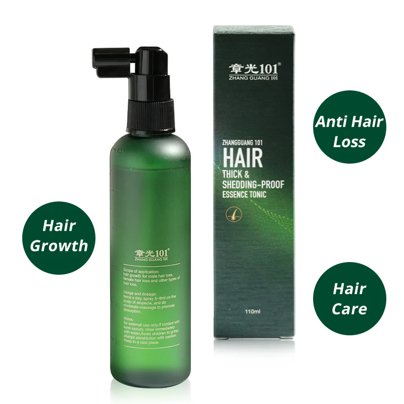 Private Label Castor Oil Extracts Hair Care Hair Growth Serum Spray